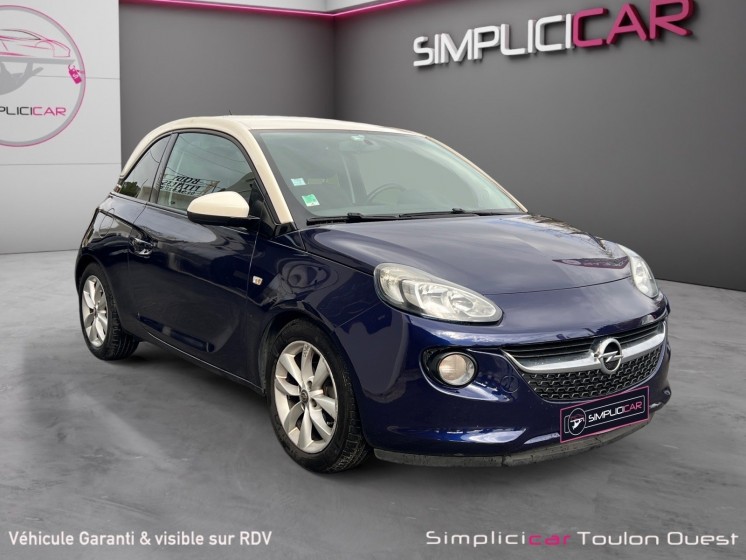 Opel adam 1.4 twinport 87 ch s/s glam garantie 12 mois occasion simplicicar toulon ouest simplicicar simplicibike france