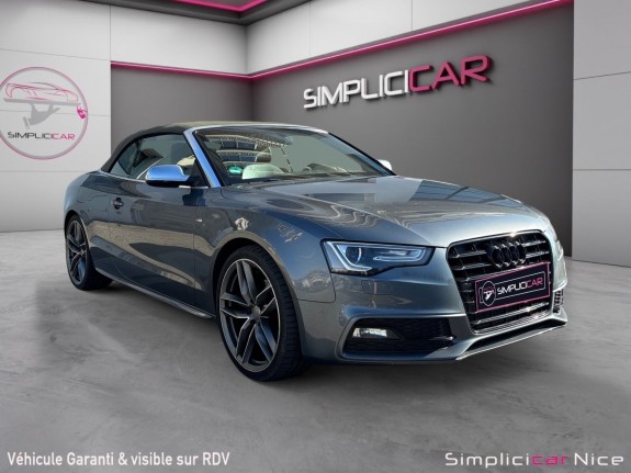 Audi a5 cabriolet 3.0 v6 quattro 245 cv s line bo occasion  simplicicar nice - pfvauto simplicicar simplicibike france