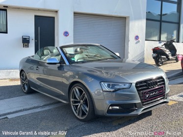 Audi a5 cabriolet 3.0 v6 quattro 245 cv s line bo occasion  simplicicar nice - pfvauto simplicicar simplicibike france
