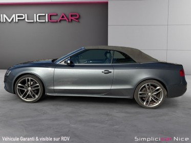 Audi a5 cabriolet 3.0 v6 quattro 245 cv s line bo occasion  simplicicar nice - pfvauto simplicicar simplicibike france