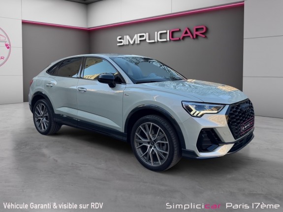 Audi q3 sportback 45 tfsie  245 ch s tronic 6 s line carplay camera de recul virtual cockpit entretien audi garantie 12 mois...