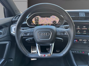 Audi q3 sportback 45 tfsie  245 ch s tronic 6 s line carplay camera de recul virtual cockpit entretien audi garantie 12 mois...