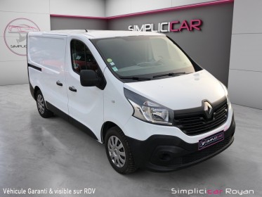 Renault trafic fourgon gn l1h1 1200 kg dci 115 grand confort entretien complet garantie 12 mois occasion simplicicar royan...