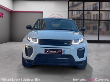 Land rover range rover evoque cabriolet td4 150 bva hse dynamic occasion cannes (06) simplicicar simplicibike france