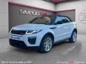 Land rover range rover evoque cabriolet td4 150 bva hse dynamic occasion cannes (06) simplicicar simplicibike france