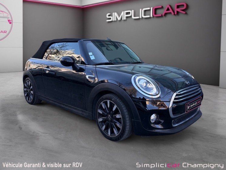 Mini cabriolet f57 lci cooper 136 ch bva7 finition chili - carplay - camera - phase 2 occasion champigny-sur-marne (94)...