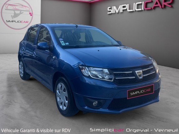 Dacia sandero 1.2 16v 75 lauréate - 1ère main - entretien dacia - courroie distribution faite occasion simplicicar orgeval ...