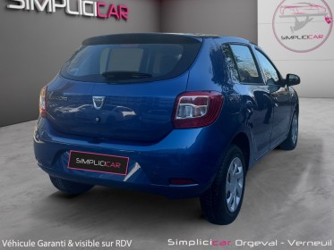 Dacia sandero 1.2 16v 75 lauréate - 1ère main - entretien dacia - courroie distribution faite occasion simplicicar orgeval ...