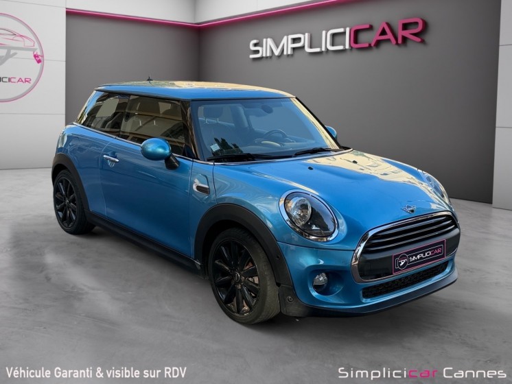 Mini hatch 3 portes f56 one 102 ch finition chili occasion cannes (06) simplicicar simplicibike france