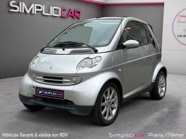 Smart  fortwo cabriolet occasion paris 17ème (75)(porte maillot) simplicicar simplicibike france