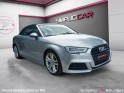 Audi a3 cabriolet 1.5 tfsi  150ch s tronic 7 finition s line / décapotable / caméra de recul occasion réunion ville st...