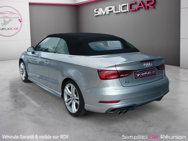 Audi a3 cabriolet 1.5 tfsi  150ch s tronic 7 finition s line / décapotable / caméra de recul occasion réunion ville st...