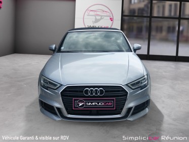 Audi a3 cabriolet 1.5 tfsi  150ch s tronic 7 finition s line / décapotable / caméra de recul occasion réunion ville st...