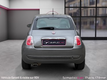 Fiat 500 1.2 8v 69 ch dolcevita toit panoramique carplay occasion paris 17ème (75)(porte maillot) simplicicar simplicibike...