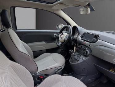 Fiat 500 1.2 8v 69 ch dolcevita toit panoramique carplay occasion paris 17ème (75)(porte maillot) simplicicar simplicibike...