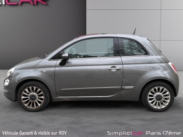Fiat 500 1.2 8v 69 ch dolcevita toit panoramique carplay occasion paris 17ème (75)(porte maillot) simplicicar simplicibike...