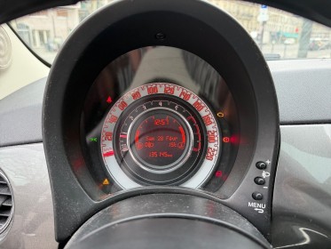 Fiat 500 1.2 8v 69 ch dolcevita toit panoramique carplay occasion paris 17ème (75)(porte maillot) simplicicar simplicibike...