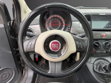 Fiat 500 1.2 8v 69 ch dolcevita toit panoramique carplay occasion paris 17ème (75)(porte maillot) simplicicar simplicibike...