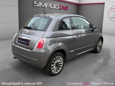 Fiat 500 1.2 8v 69 ch dolcevita toit panoramique carplay occasion paris 17ème (75)(porte maillot) simplicicar simplicibike...