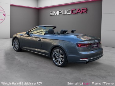 Audi a5 cabriolet 2.0 tfsi 252 s tronic design luxe garantie 12 mois vision 360 digital cockpit sièges élec chauffant......