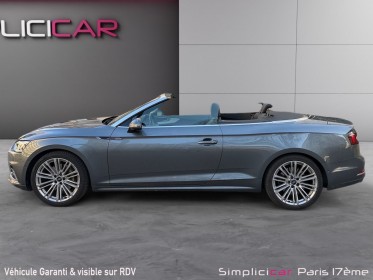 Audi a5 cabriolet 2.0 tfsi 252 s tronic design luxe garantie 12 mois vision 360 digital cockpit sièges élec chauffant......