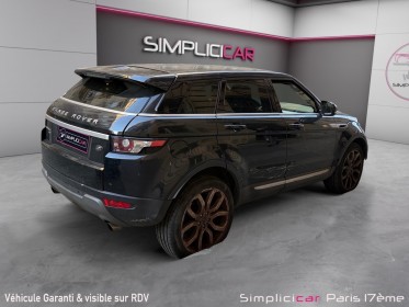 Land rover range rover evoque si4 dynamic a occasion paris 17ème (75)(porte maillot) simplicicar simplicibike france