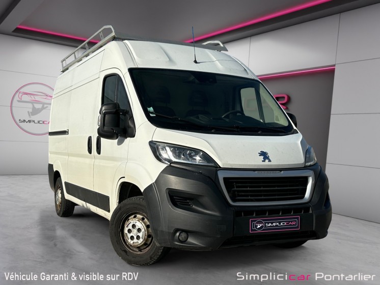 Peugeot boxer fourgon tole 335 l2h2 bluehdi 130 pro / tva rÉcupÉrable garantie 12 mois occasion simplicicar pontarlier auto...