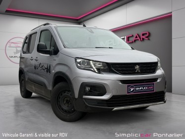 Peugeot rifter standard bluehdi 130 ss bvm6 gt line garantie 12mois minimum occasion simplicicar pontarlier auto  simplicicar...