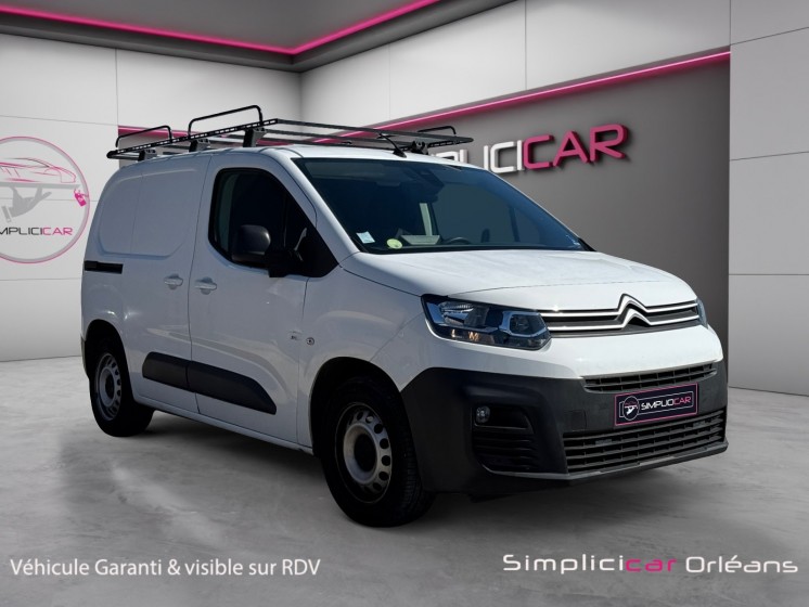 Citroen berlingo fourgon van m 650 bluehdi 130 ss bvm6 carplay attelage galerie radars av/ar caméra garantie 12 mois...