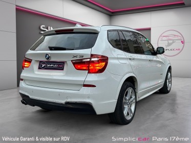 Bmw x3 f25 xdrive30d 258ch pack motorsport occasion paris 17ème (75)(porte maillot) simplicicar simplicibike france