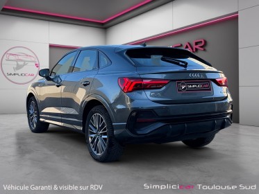 Audi q3 sportback 35 tdi 150 ch s tronic 7 s line apple carplay caméra de recul garantie 12 mois occasion simplicicar...