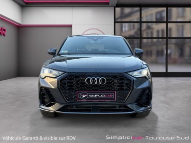 Audi q3 sportback 35 tdi 150 ch s tronic 7 s line apple carplay caméra de recul garantie 12 mois occasion simplicicar...