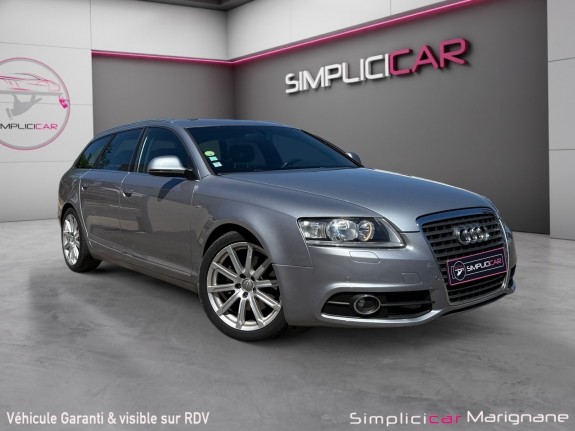 Audi a6 avant 2.0 tdi 177cv s line boite auto/sieges electriques/regulateur - garantie 12 mois - occasion simplicicar...