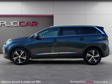 Peugeot 5008 2.0 bluehdi 150ch ss bvm6 gt line, gps, carplay, garantie jusqu'à 48 mois occasion scl 56 - simplicicar vannes...