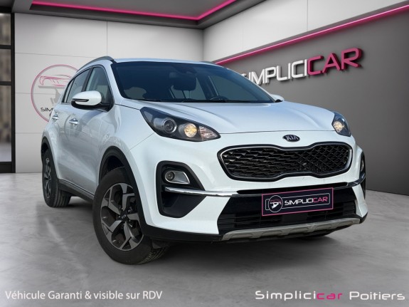 Kia sportage 1.6 crdi 136ch mhev dct7 4x2 design carplay caméra de recul garantie 12 mois occasion simplicicar poitiers...