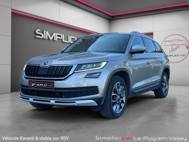 Skoda kodiaq 2.0 tdi 190 scr dsg7 4x4 5pl scout occasion simplicicar velay simplicicar simplicibike france