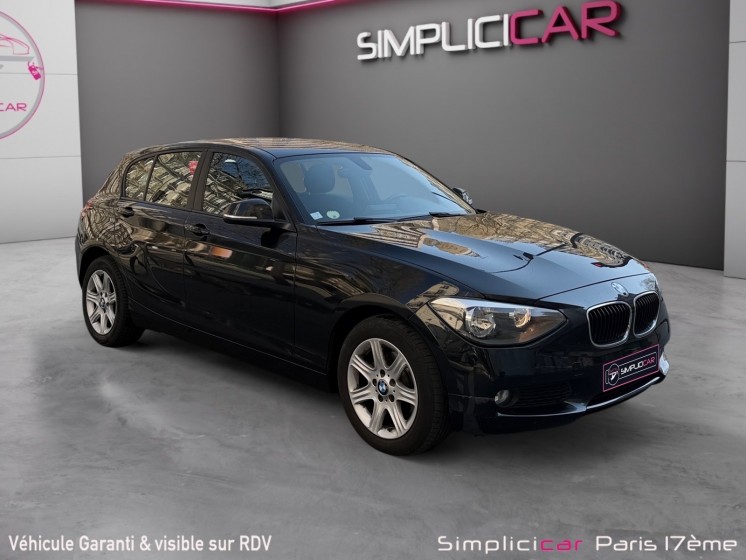 Bmw serie 1 f20 118d 143 ch sport radar de recul suiv complet bmw occasion paris 17ème (75)(porte maillot) simplicicar...