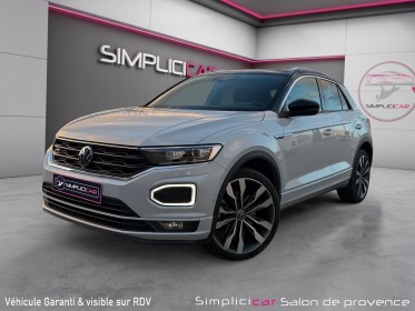 Volkswagen t-roc 1.5 tsi 150 dsg7 r-line white silver - 1ère main - caméra - virtual cockpit - jantes 19 - garantie...