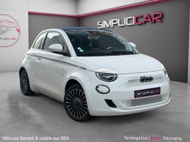 Fiat 500 nouvelle e electrique 118 ch la prima toit ouvrant - carplay sans fil - garantie 12 mois occasion simplicicar nimes...