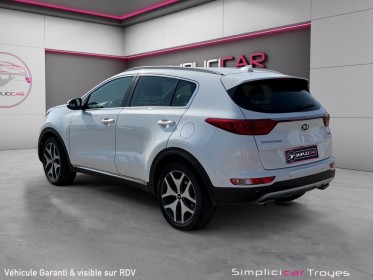Kia sportage 2.0 crdi 136 4x2 gt line caméra clefs mains libres cuir occasion barberey simplicicar simplicibike france
