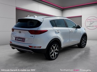 Kia sportage 2.0 crdi 136 4x2 gt line caméra clefs mains libres cuir occasion barberey simplicicar simplicibike france