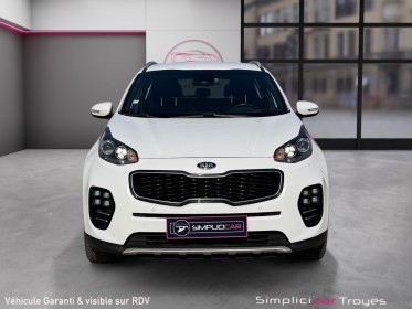 Kia sportage 2.0 crdi 136 4x2 gt line caméra clefs mains libres cuir occasion barberey simplicicar simplicibike france