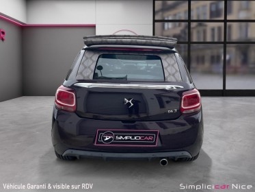 Ds ds 3 cabriolet 110 eat6 so chic occasion  simplicicar nice - pfvauto simplicicar simplicibike france