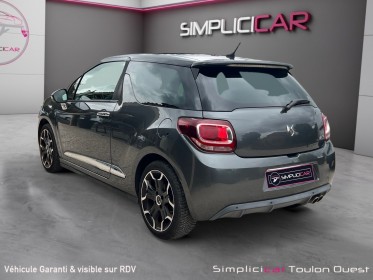 Ds ds 3 puretech 130 ss bvm6 sport chic garantie 12 mois entretien complet premiere main occasion simplicicar toulon ouest...