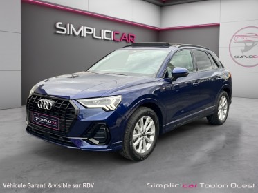 Audi q3 q3 35 tfsi 150 ch s tronic 7 s line garantie constructeur decembre 2026 entretien audi occasion simplicicar toulon...