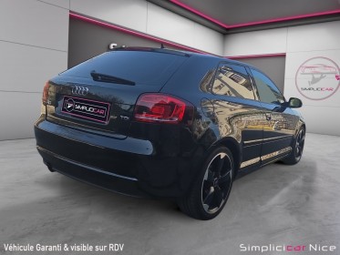 Audi a3 2.0 tdi 140 s line / radars / leds occasion  simplicicar nice - pfvauto simplicicar simplicibike france