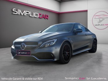 Mercedes classe c coupe c63 s mercedes-amg speedshift mct amg francaise caméra de recul sièges électrique chauffants...
