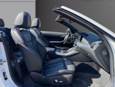 Bmw serie 4 cabriolet g23 420i 184 ch bva8 m sport - blanc nacré - camera de recul - complet bmw occasion simplicicar rennes...