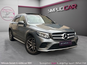 Mercedes glc 220d  9g-tronic 4matic sportline - full option- 4 roues motrices - toit ouvrant - camera de recul - carplay...