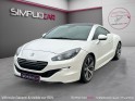 Peugeot rcz 1.6 thp 200ch full entretien peugeot 2eme main garantie 12 mois occasion simplicicar villebon-sur-yvette...